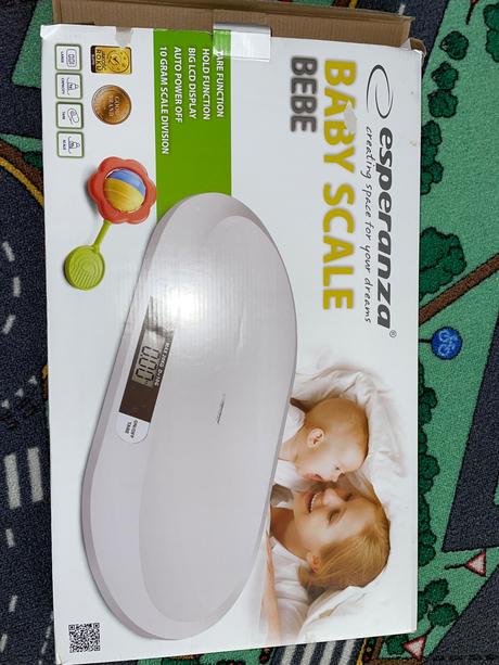 Nosič a novorodenecká váha, ergo baby