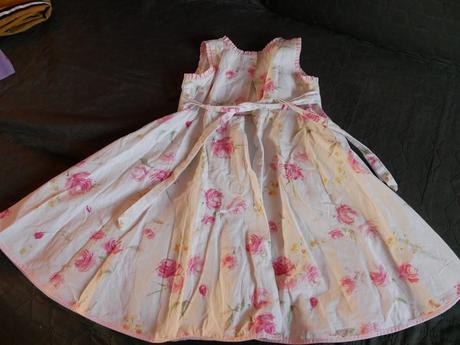 Letné bavlnené kvietkované šaty next, next,98