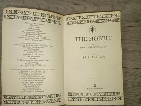 Tolkien - hobbit paperback, 