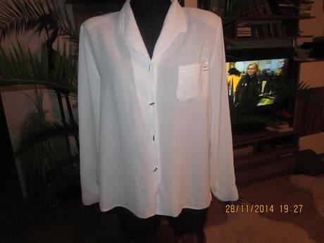 Biela blúzka pre dámu, m