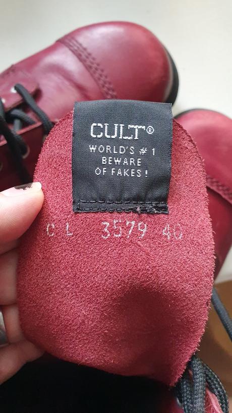 Cult ťažké boty dámske kožené 40 veľkosť, cult design,40