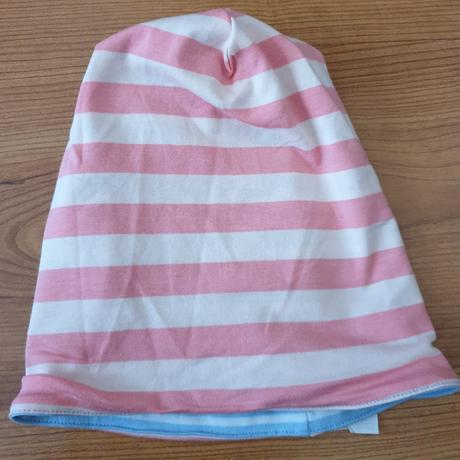 Obojstranná čiapka z bio bavlny (obvod 49-52 cm), tcm,98 / 104 / 110 / 116