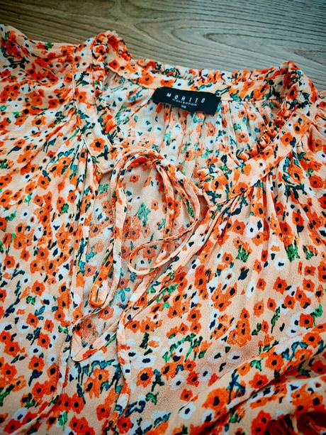 Krásne farebné letné šaty, mohito,38