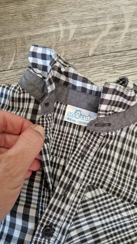 Košeľové bodynká 12-18m, 86