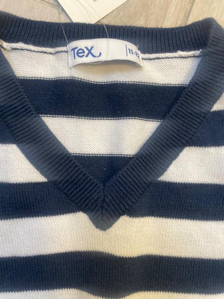 Tenký cvernový námornický svetrík, 146 / 152