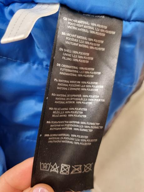 Lyžiarska bunda s kapucou, lewro,128