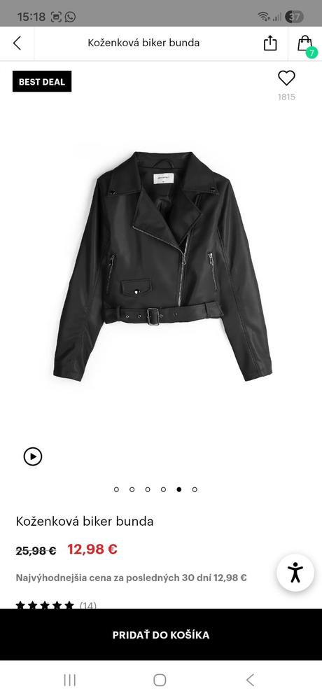 Nová biker bunda, gate,44