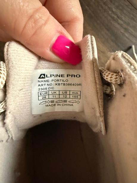 Topánky alpine pro, alpine pro,29