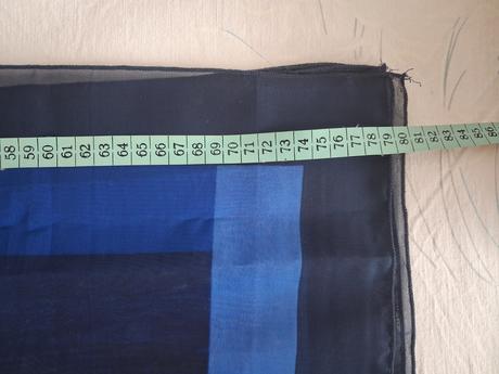 Modré pareo, xxxl