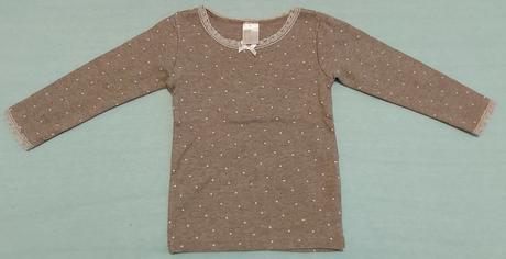 Tričko hnedo-sivé h&m 80, h&m,80