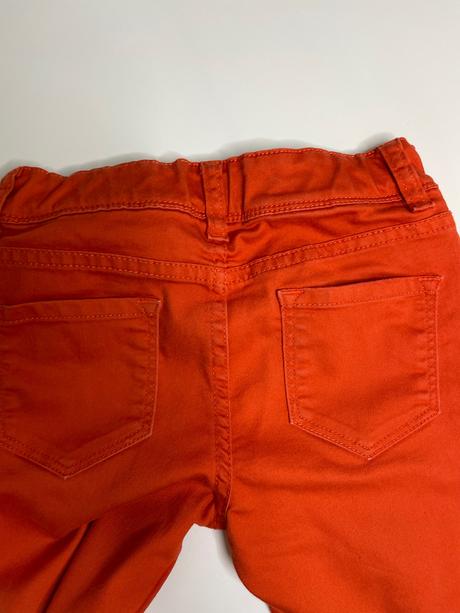 Korálové športovo elegantné nohavice od mini boden, mini boden,128