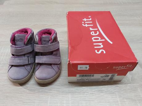 Dievcenske zateplene topanky zn. superfit, superfit,20