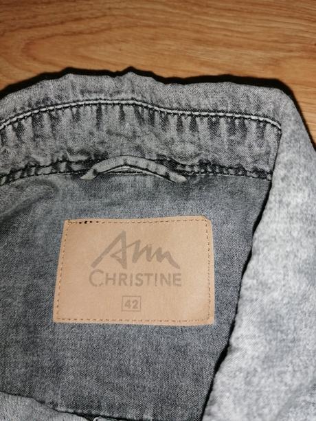 Bavlnená košeľa rifľového vzhľadu, l