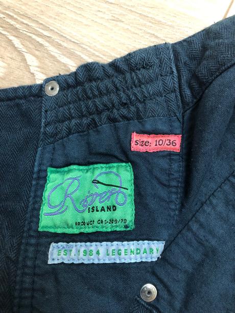 Šaty riflové, river island,36