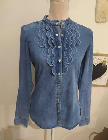 Riflová košeľa, m