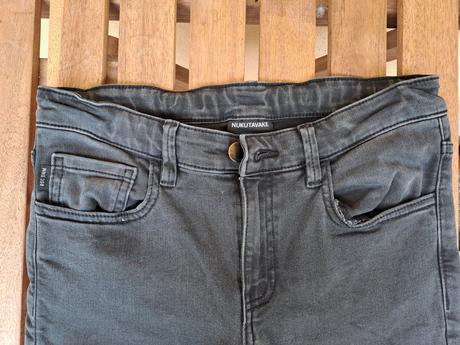 Riflové nohavice sivé, 152