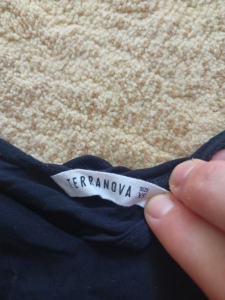 Bolerko s viazaním na chrbáte, terranova,xs