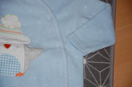 Flísovaný overal s tučniačkom, f&f,74