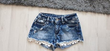 Rifľové šortky č.140, 140