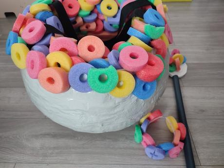 Detský kostým - műsli v miske (cereálie), 