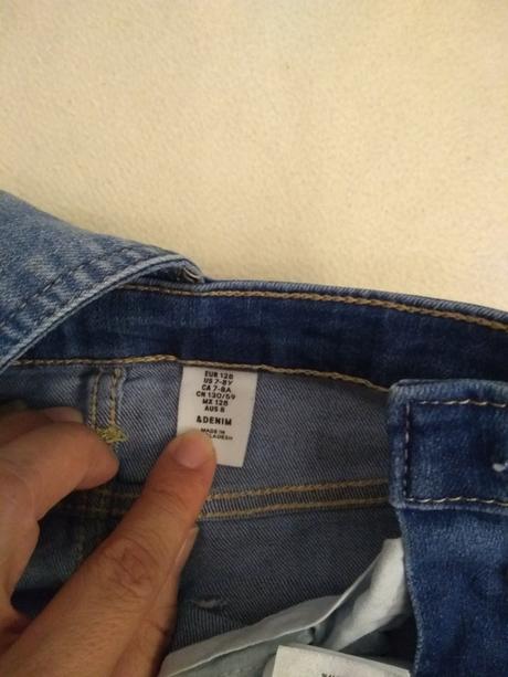 Kraťasy na traky, h&m,128