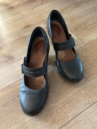 Topánky kožené clarks 38, clarks,38