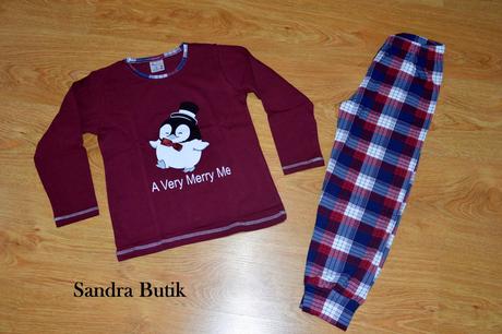 Vianočné pyžamo pre rodinu dámske, pánske, detské, 86 - 188