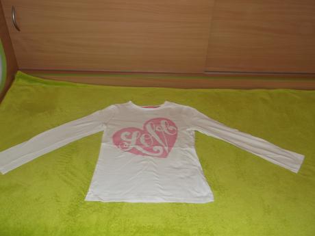 Krásne tričko s trblietkami, f&f,152