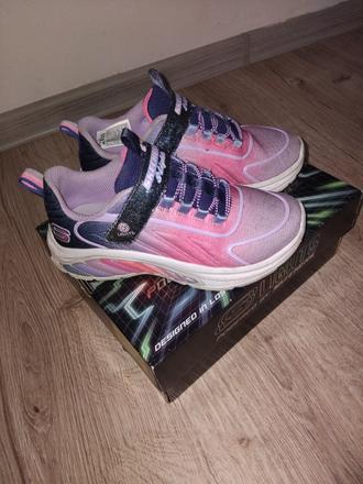 Tenisky blikajuce, skechers,30