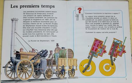 Les trains - kniha o vlakoch vo francúzštine, 