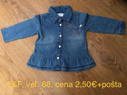 Rifllvé šaty, f&f,68