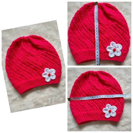 Pletené detské čiapky, 80 / 86 / 92
