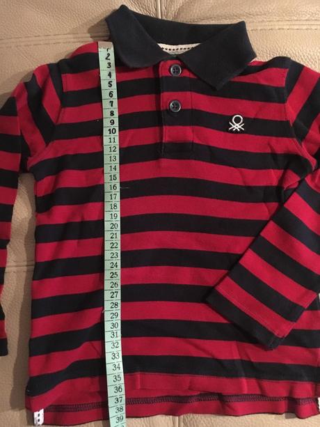 Tričko benetton ( polo košeľa s limčekom ), benetton,104