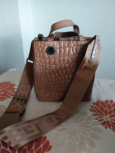 Liebeskind berlin croco paper bag tote, liebeskind