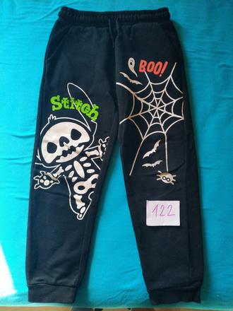 Chlapčenské tepláky haloween - stitch, disney,122