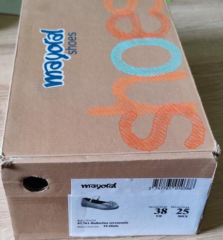 Perleťové balerínky, mayoral,38