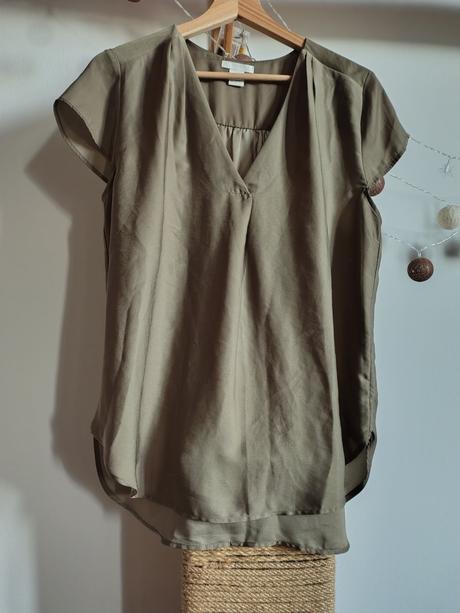 Letna vzdusna bluzka, h&m,s