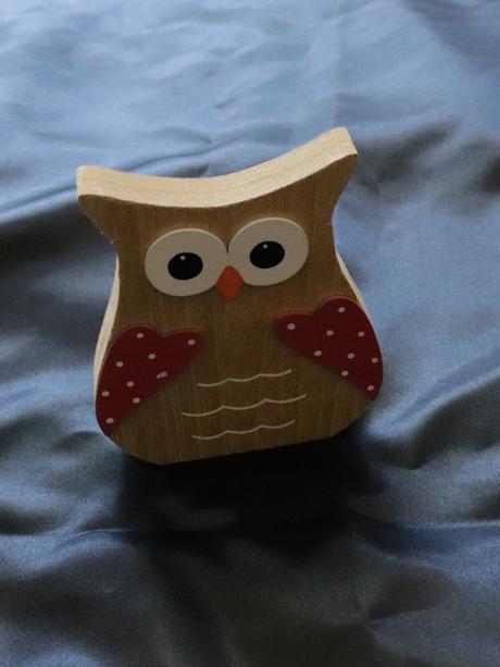 Drevená ozdoba - sova,