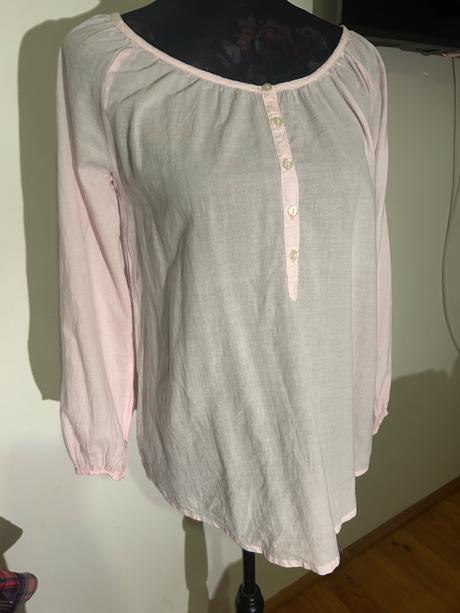 Blúzka svetloružová, okay,34