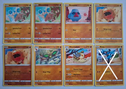 Pokémon karty "brilliant stars" (6), 