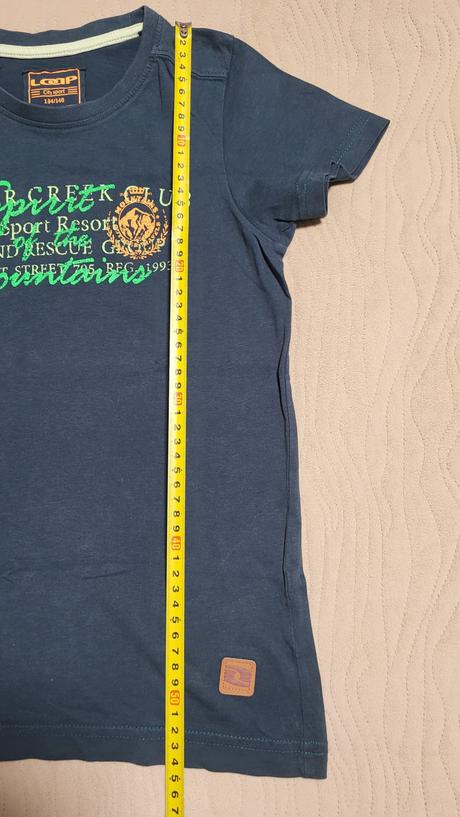 Tričko krátky rukáv velk. 134/140, loap,134