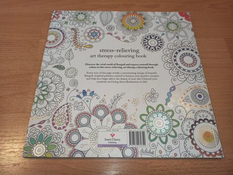 Rangoli - stress relieveing colouring book, 