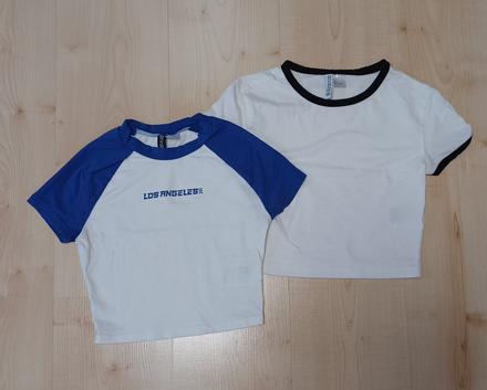 Crop topy, h&m,s