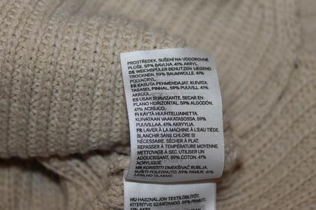 Oversize vesta h&m v. s, h&m,s