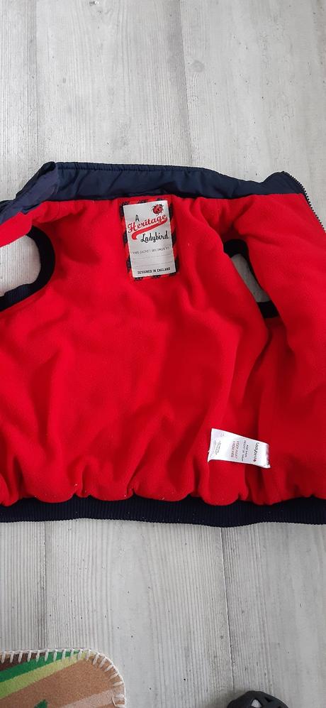 Vesta pre chlapca 98-104, ladybird,98