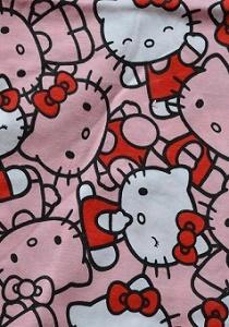 Letné dievčenské šaty hello kitty, disney,104