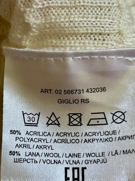 Pulover zn.gas s podielom vlny č.l, l