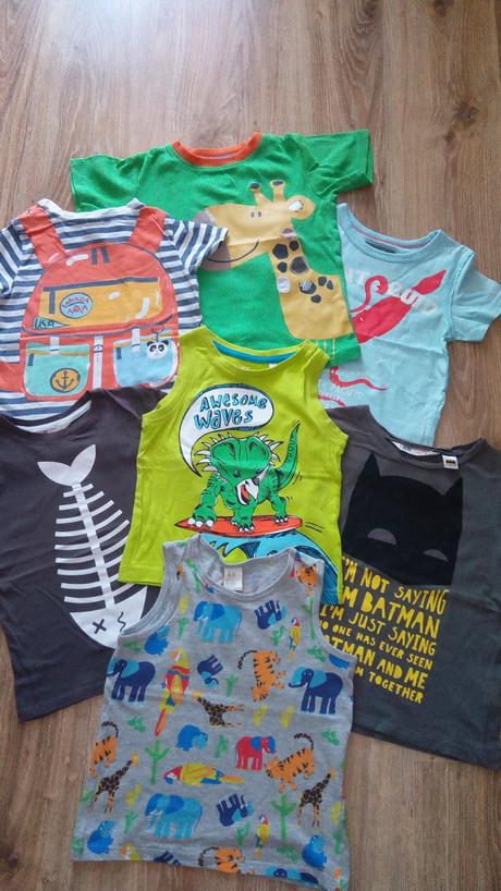 Balík tričiek, 86–98