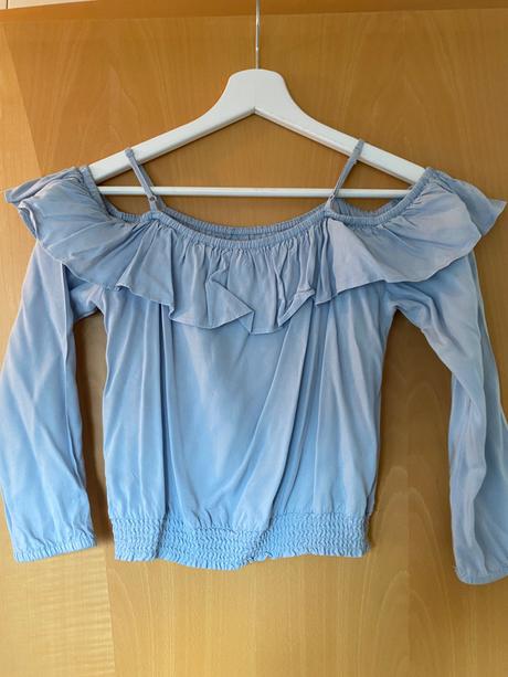 Bluzka na ramienka, h&m,140