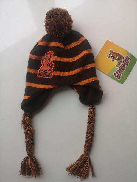 Scooby doo čiapka veľkosť 1-3 roky, 80 / 86 / 92 / 98